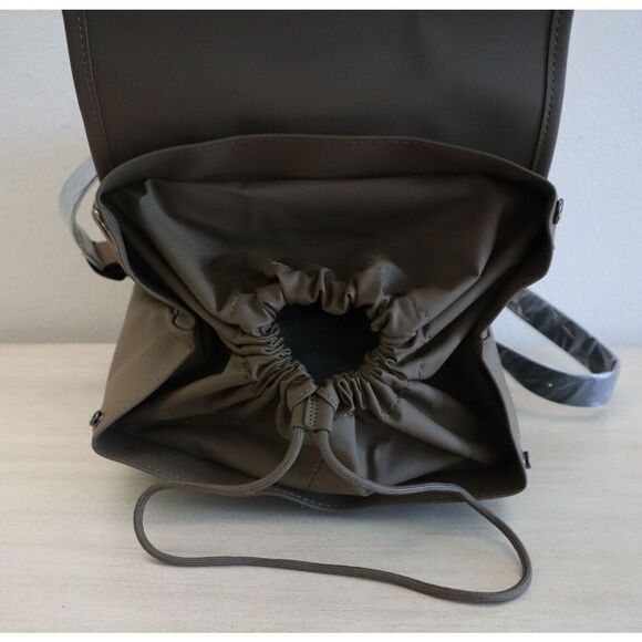 RAINS 13870 Unisex One Size Wood Brown Waterproof Rucksack Bucket Backpack - Picture 13 of 16